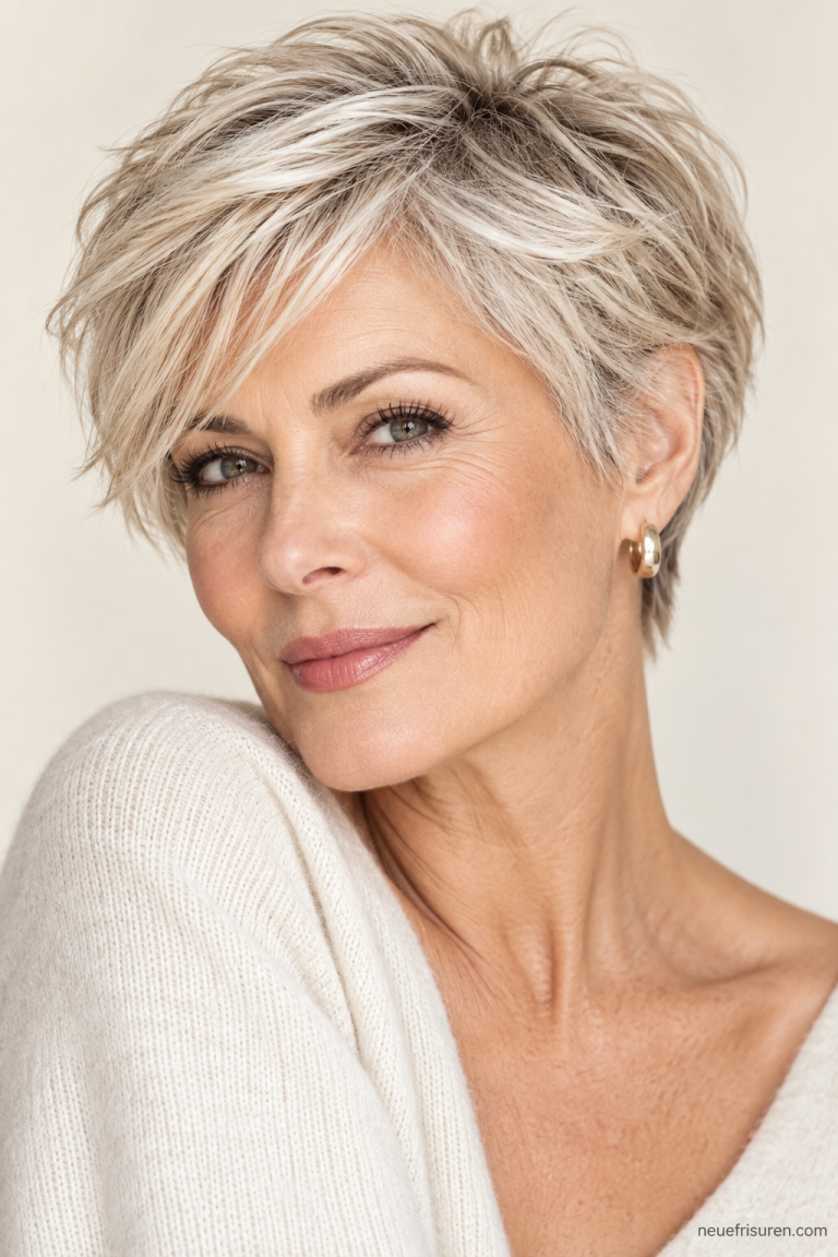 Pixie Cut ab 50: 10 moderne, pflegeleichte Ideen